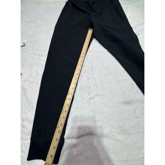 Mens Black Loose Fit Track Pants Size M Heat Gear Under Armour NWOT - Picture 5 of 12